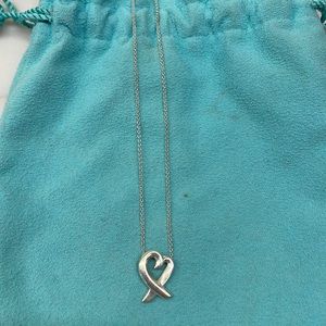 Tiffany Paloma Picasso Loving Heart Pendant